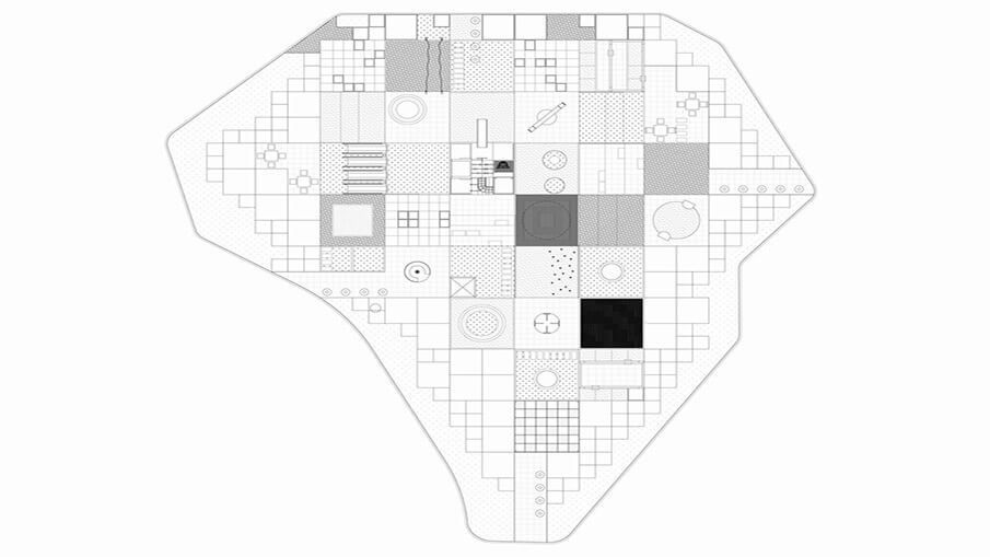 方块元素社区儿童乐园方案图